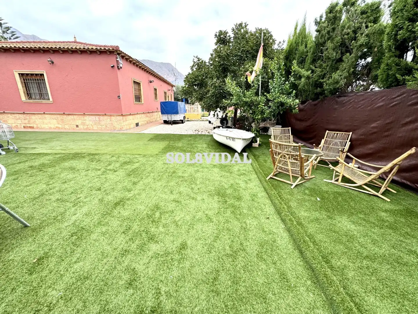 Jardí de Casa o xalet en venda en Orihuela amb Aire condicionat, Calefacció i Jardí privat