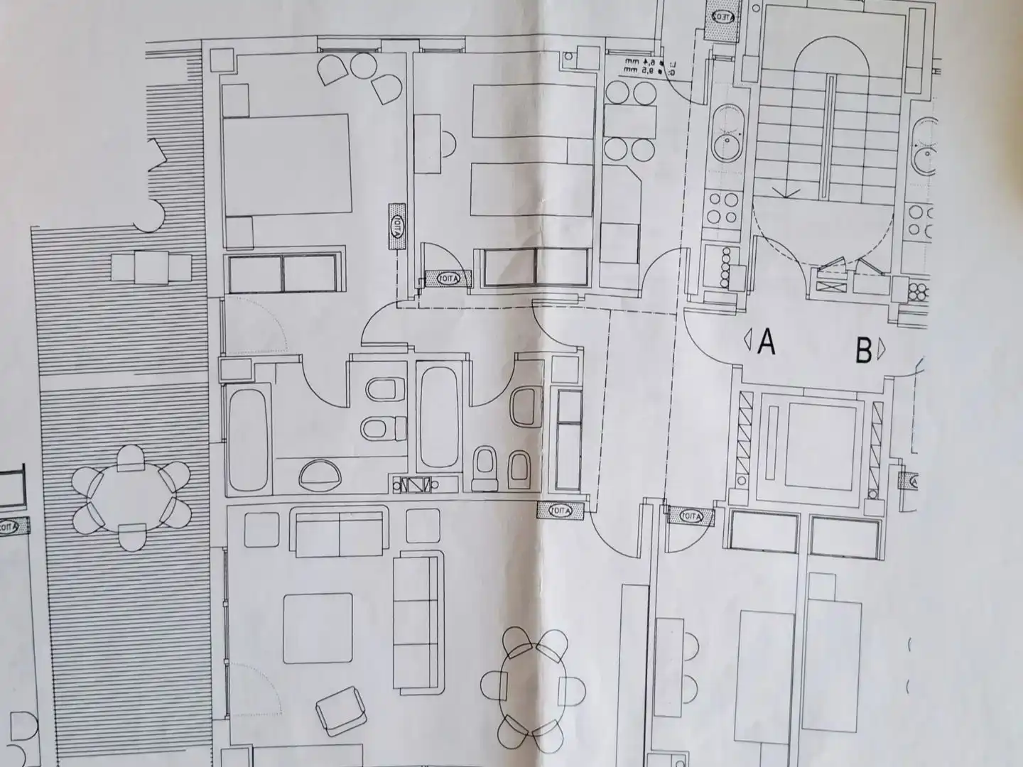 Wohnung zur Miete in  Madrid Capital mit Klimaanlage und Schwimmbad