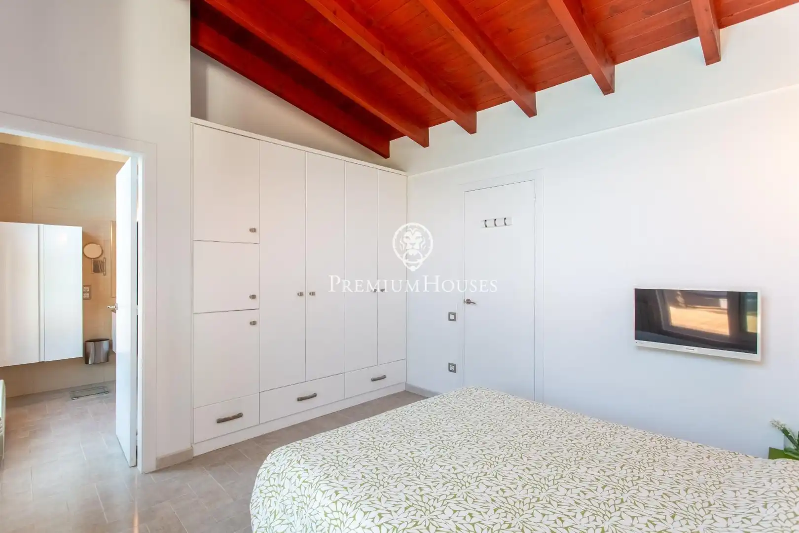 Bedroom of Houses for sale in Argentona  with Air Conditioner, Heating and Swimming Pool