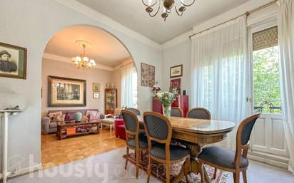 Dining room of Flat for sale in  Madrid Capital  with Heating and Balcony