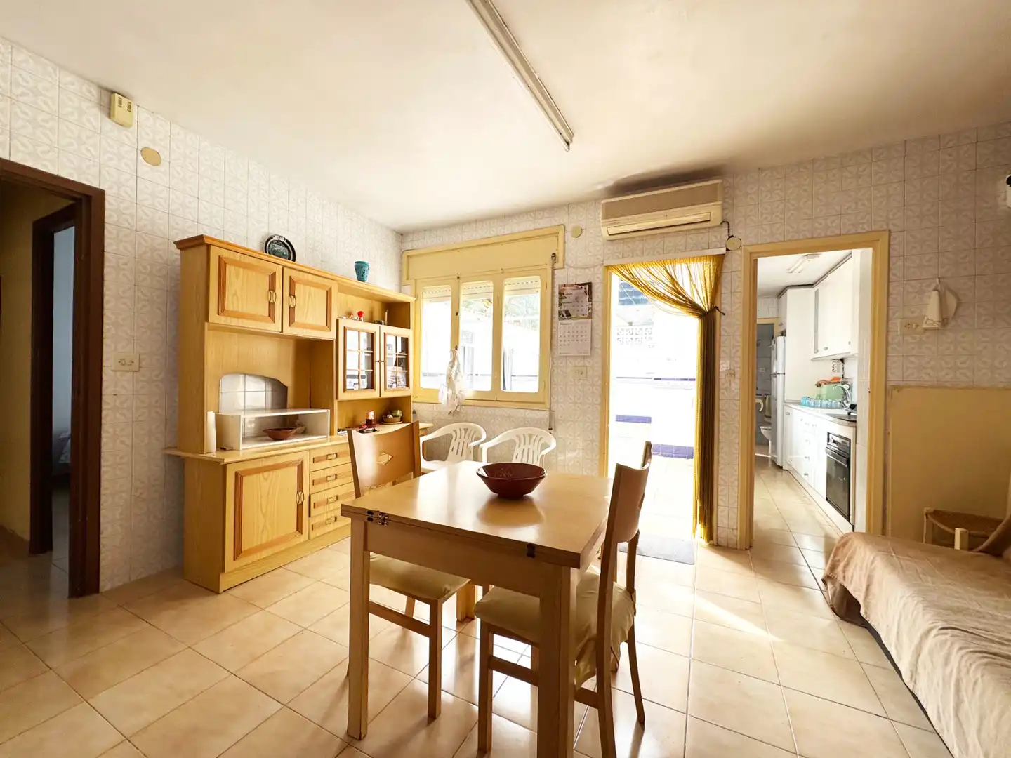 Cocina de Casa adosada en venta en San Pedro del Pinatar con Aire acondicionado, Amueblado y Horno