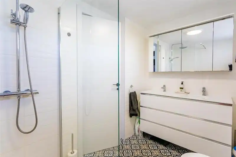 Baño de Ático de alquiler en Mijas con Aire acondicionado, Terraza y Piscina