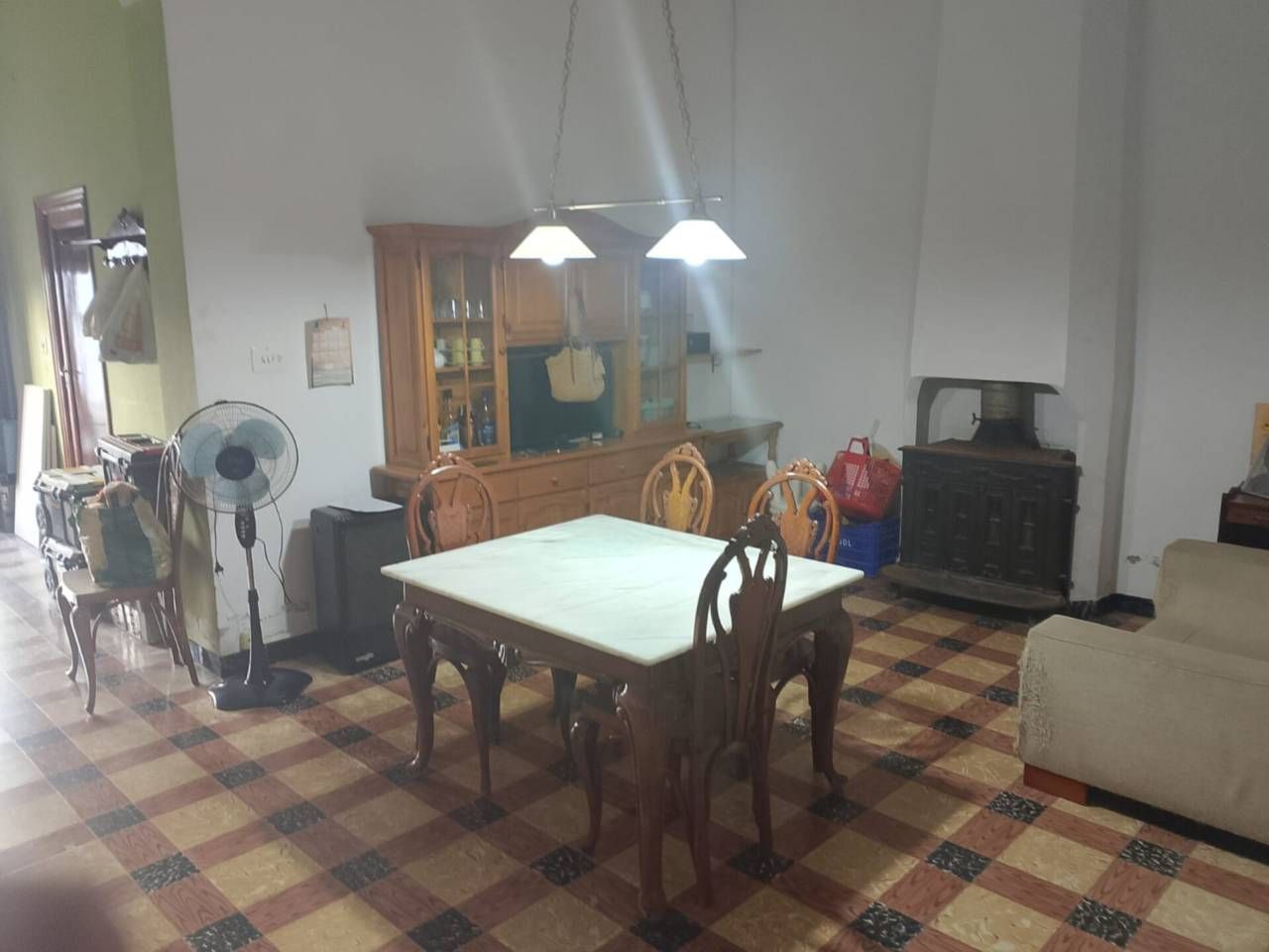 Dining room of Flat for sale in Beniarjó  with Terrace, Storage room and Furnished