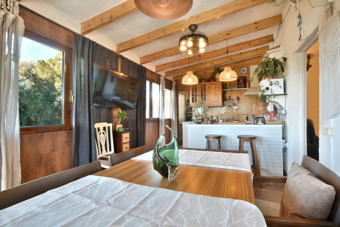 Kitchen of House or chalet for sale in Vacarisses  with Heating, Private garden and Storage room