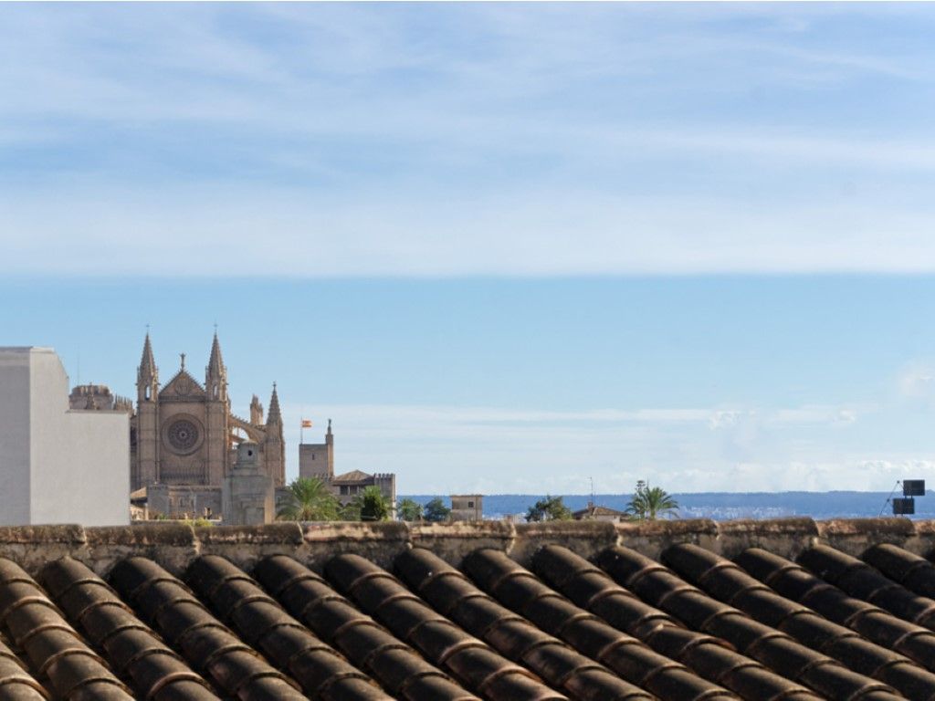 Exterior view of House or chalet for sale in  Palma de Mallorca  with Air Conditioner, Heating and Terrace