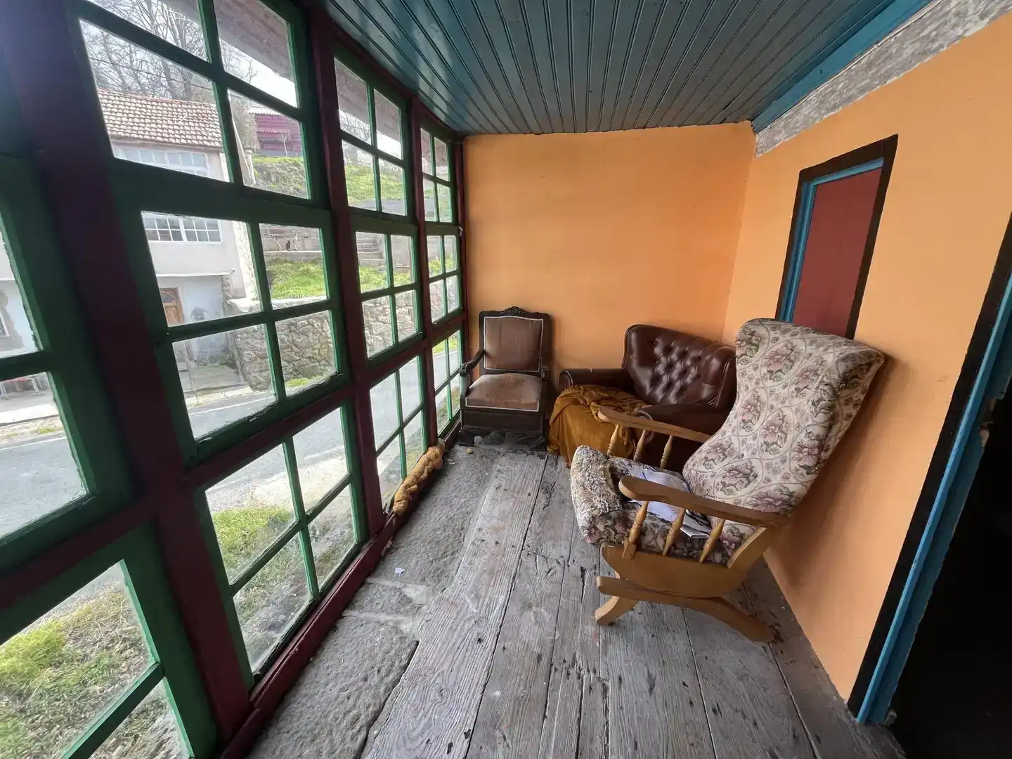 Terrassa de Casa adosada en venda en Verea amb Jardí privat i Balcó