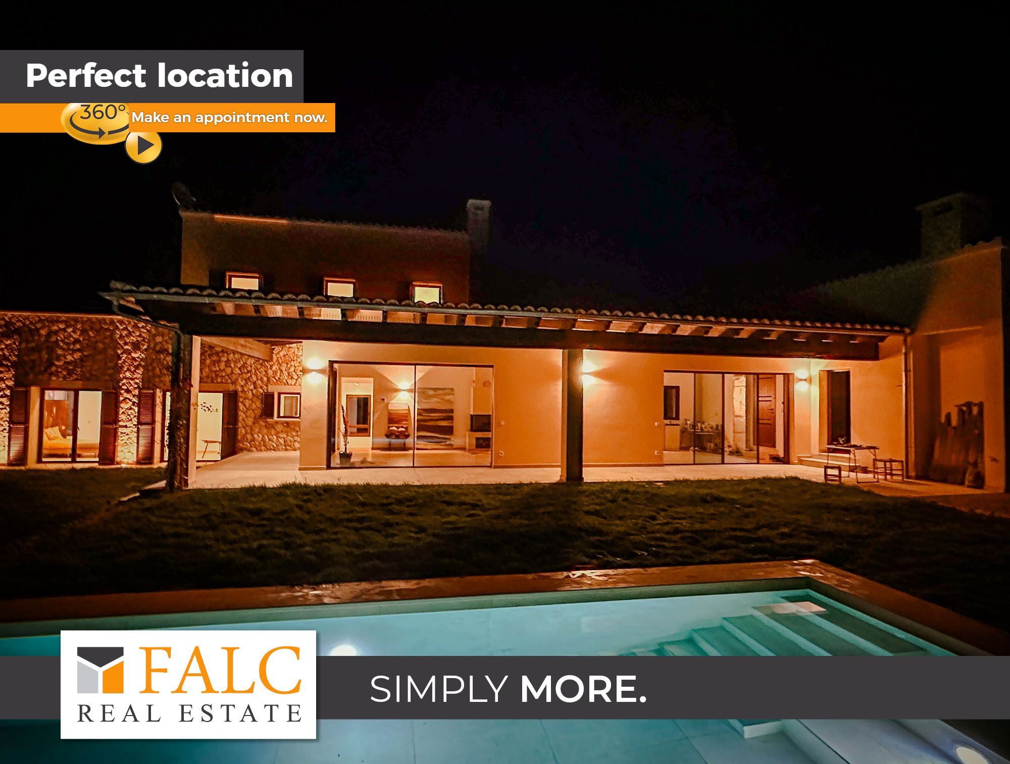 Vista exterior de Residencial en venda en Ses Salines