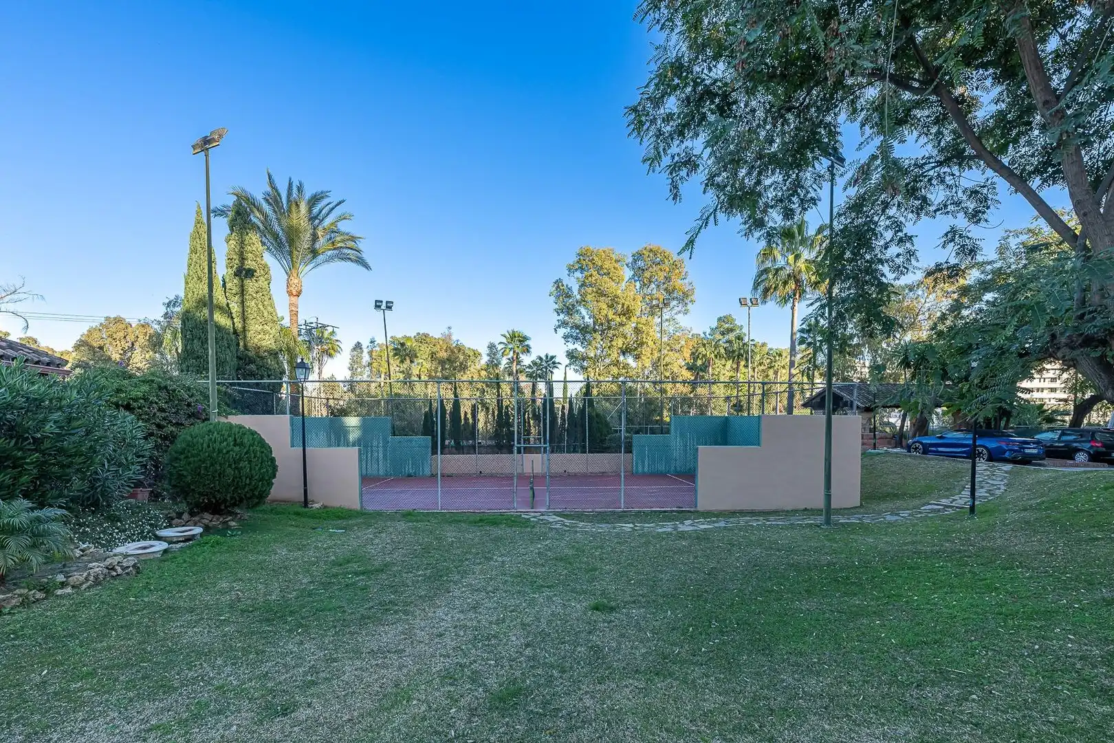 Garden of Attic for sale in Estepona  with Air Conditioner, Parquet flooring and Terrace
