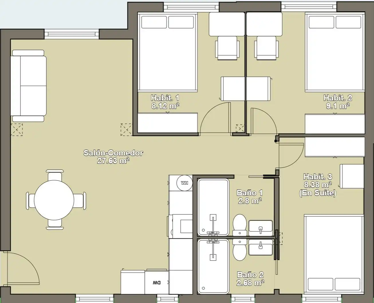 Wohnung zum Verkauf in Málaga