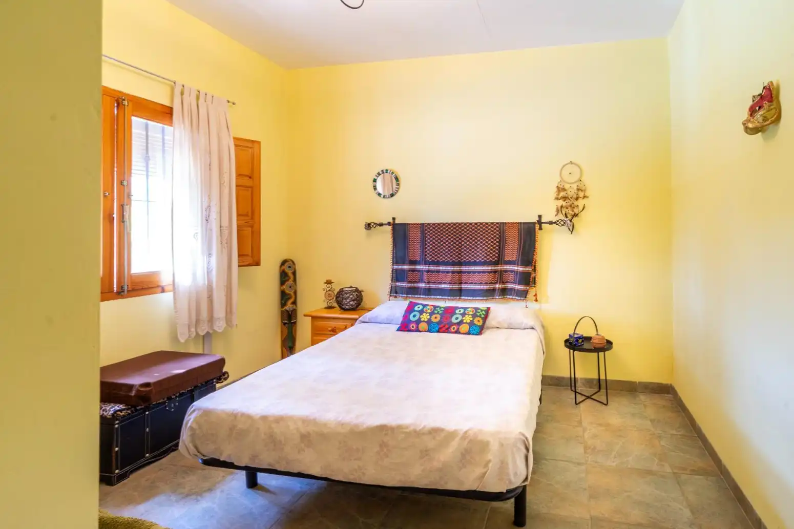 Dormitori de Casa o xalet en venda en Mula amb Parquet, Terrassa i Moblat