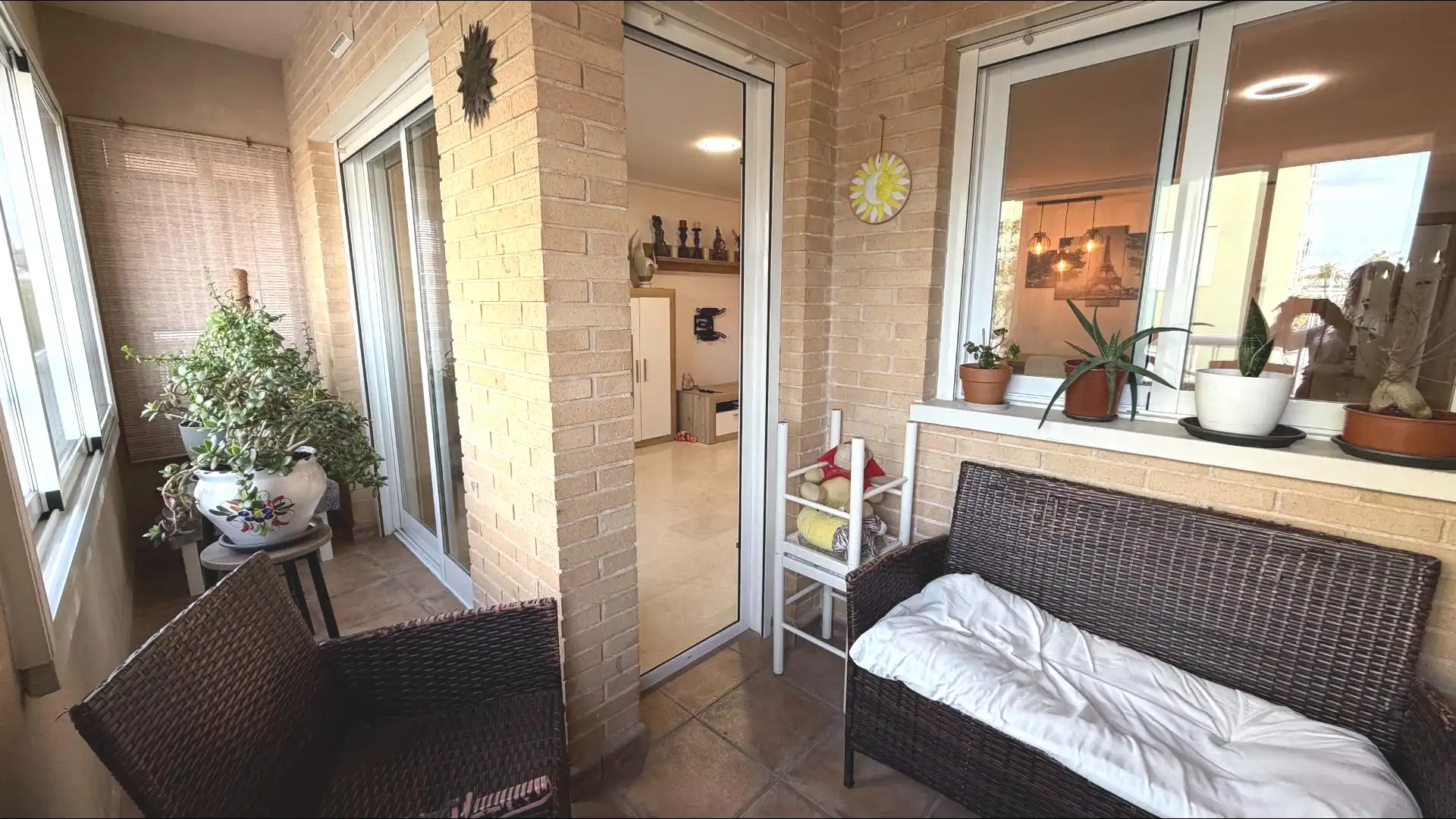 Terrasse von Wohnung zum Verkauf in Elche / Elx mit Klimaanlage und Balkon