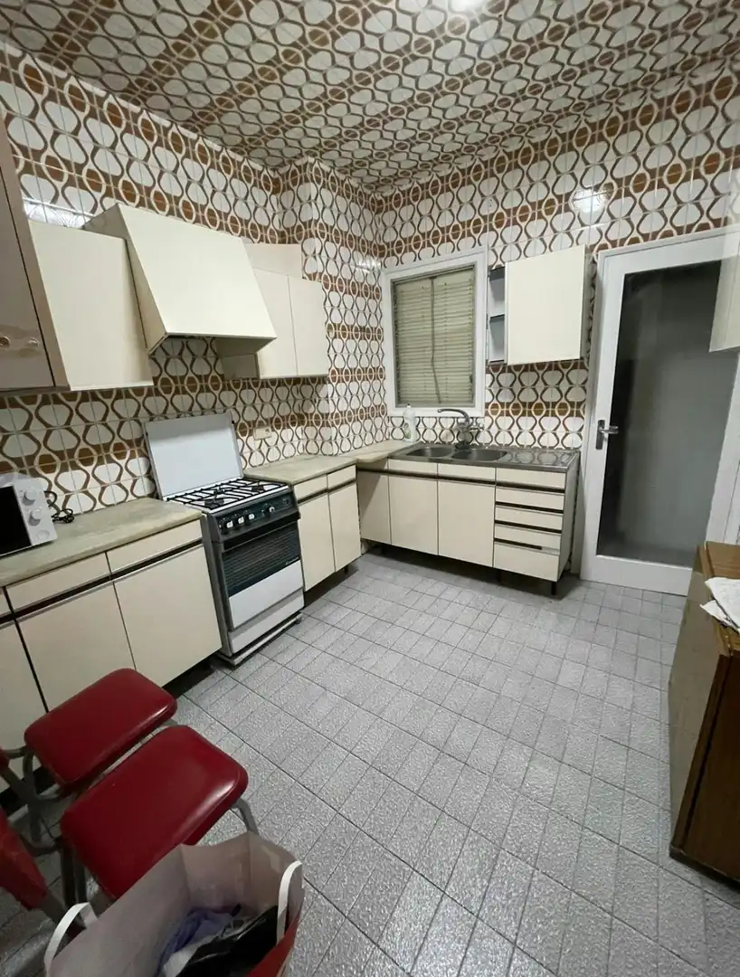 Cocina de Piso para compartir en Barcelona con Aire acondicionado, Calefacción y Lavadora