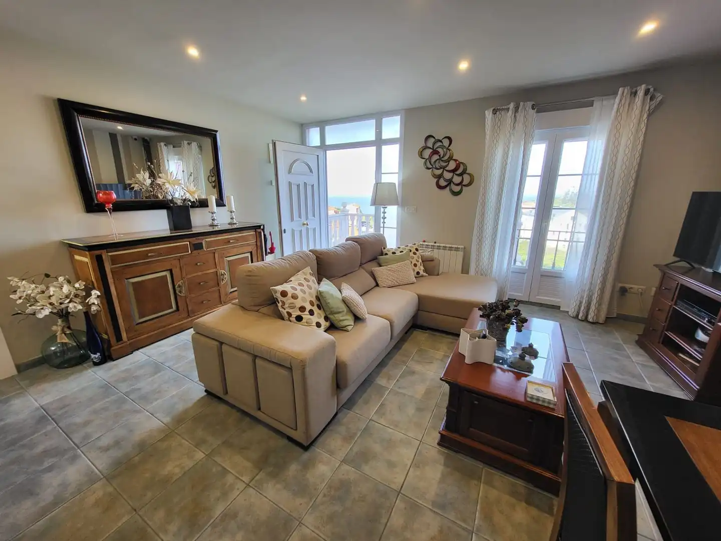 Sala de estar de Casa o chalet en venta en Carreño con Jardín privado y Trastero