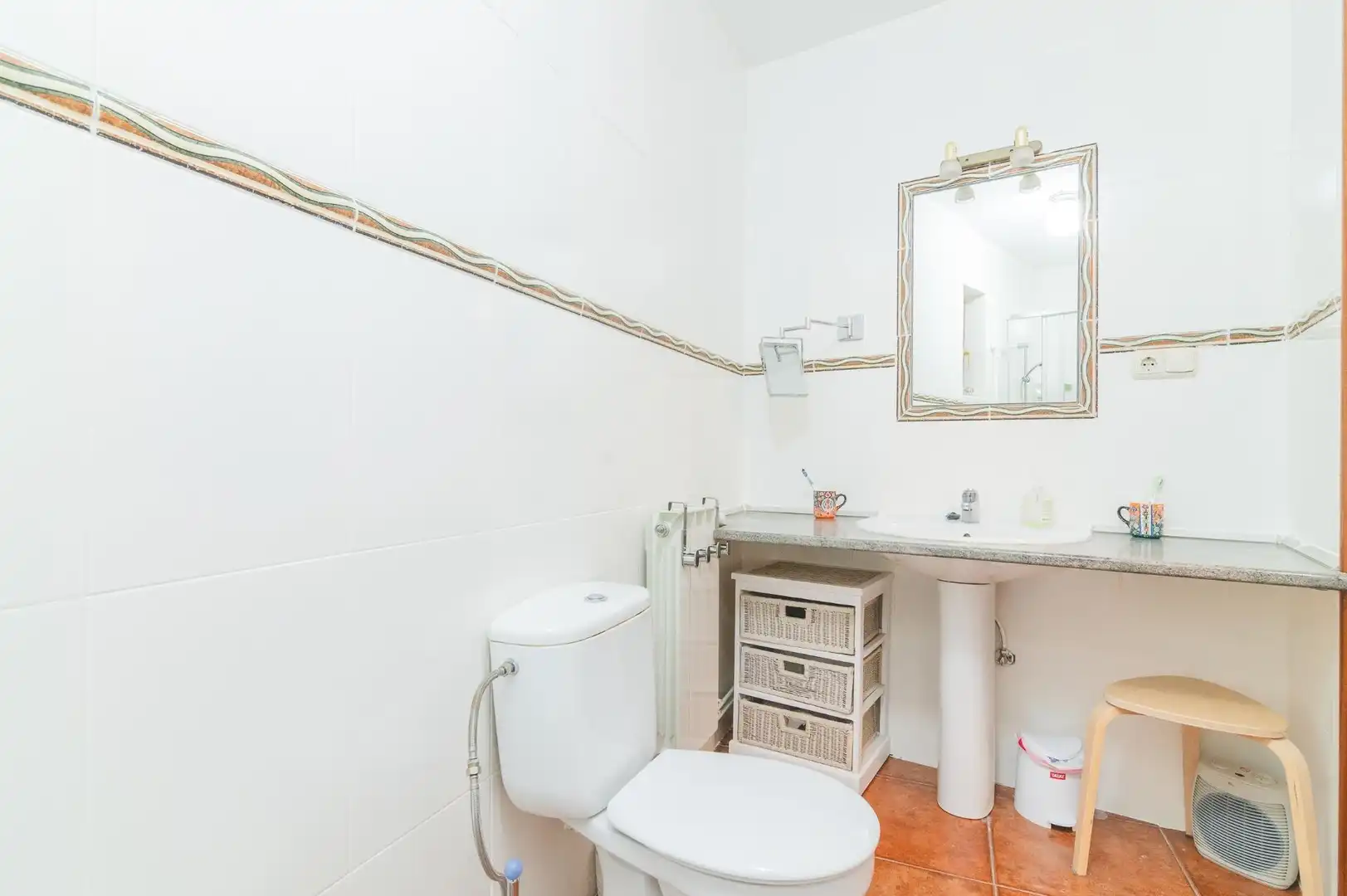 Baño de Finca rústica en venta en Eslava con Jardín privado, Terraza y Trastero