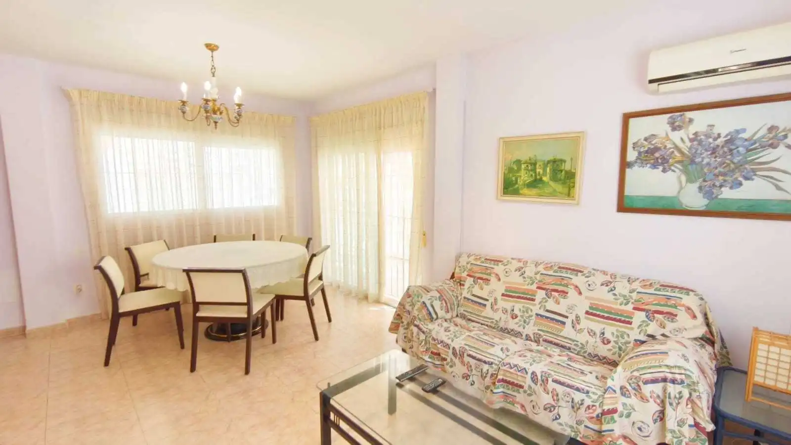 Dining room of Detached homes for sale in Cullera  with Air Conditioner, Terrace and Swimming Pool