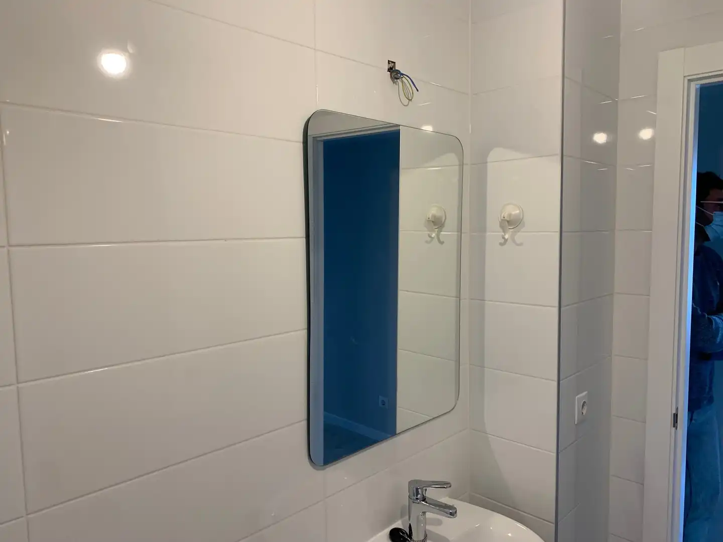 Bathroom of Flat for rent in Madrid  with Air Conditioner, Heating and Terrace