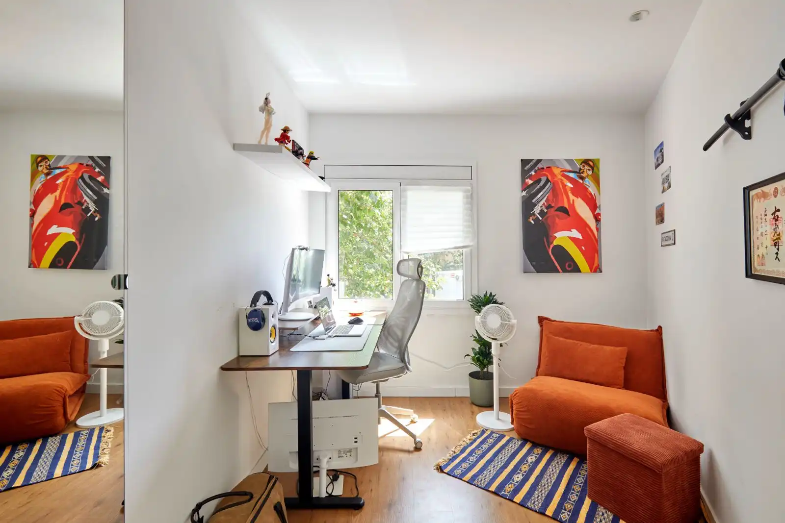 Sala d'estar de Apartament en venda en Barcelona amb Aire condicionat, Calefacció i Parquet