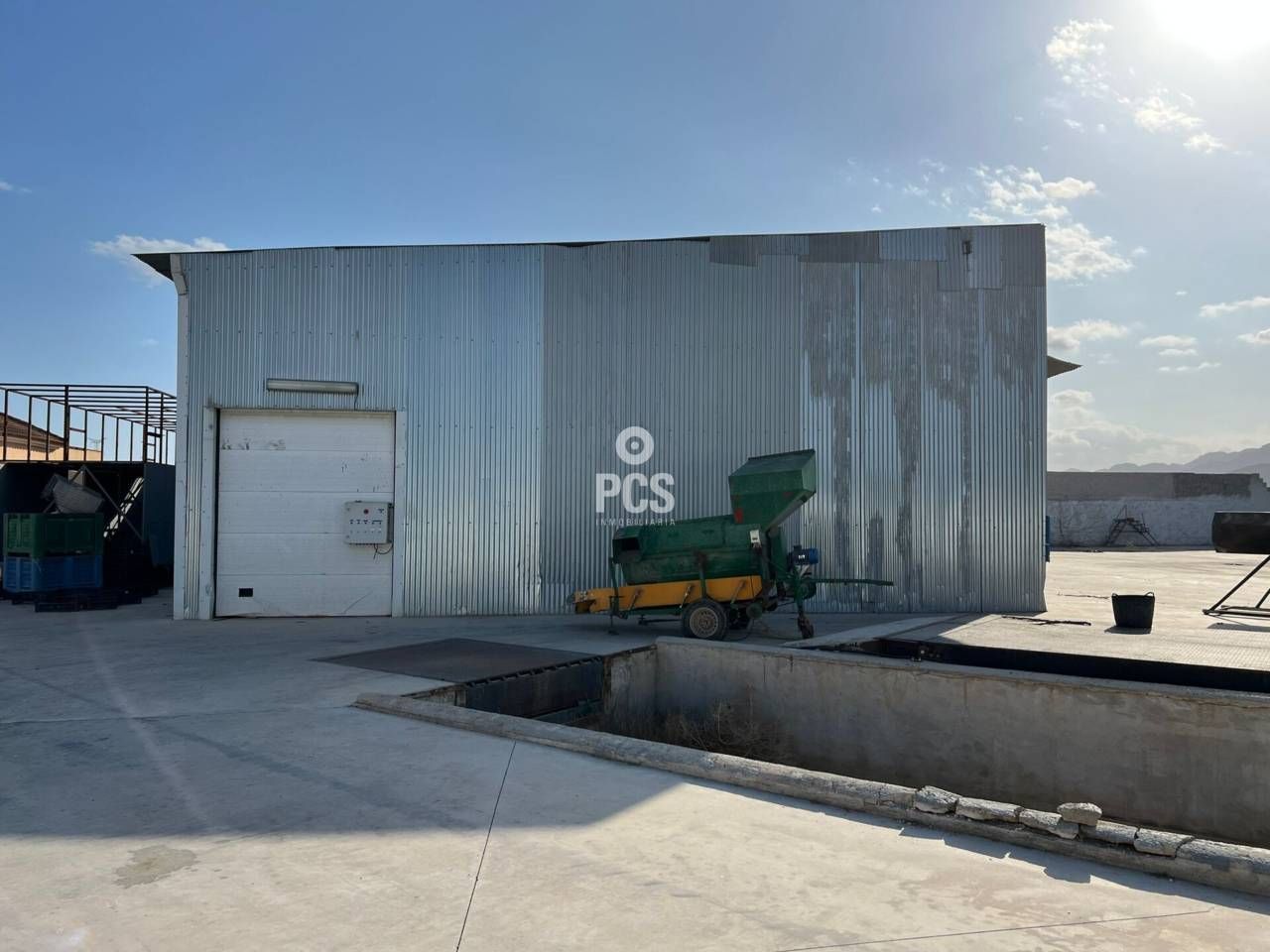 Exterior view of Industrial buildings for sale in Totana