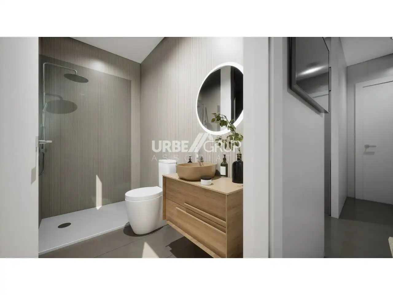 Baño de Casa adosada en venta en Vacarisses con Aire acondicionado, Calefacción y Jardín privado