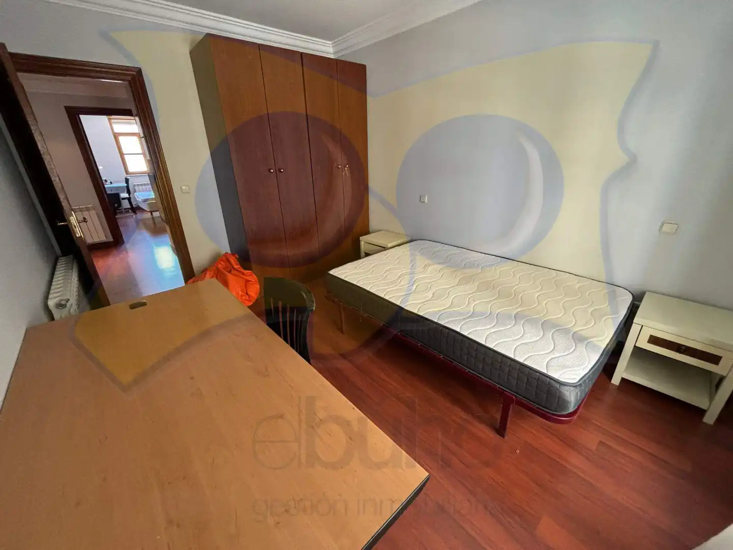 Bedroom of Flat for sale in Salamanca  with Heating, Parquet flooring and Washing machine