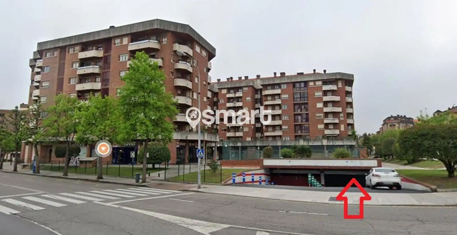 Vista exterior de Garaje en venta en Oviedo 