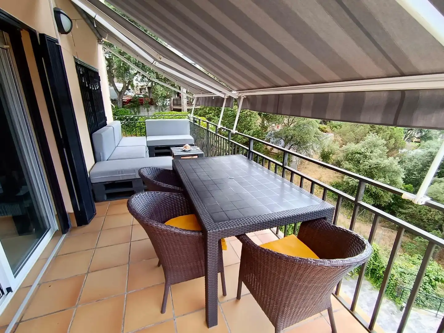 Terraza de Casa o chalet en venta en Sant Cebrià de Vallalta con Aire acondicionado, Calefacción y Jardín privado
