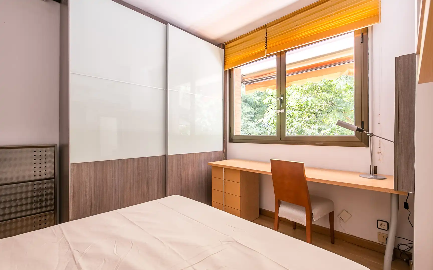 Bedroom of Flat for rent in Barcelona  with Air Conditioner, Heating and Terrace