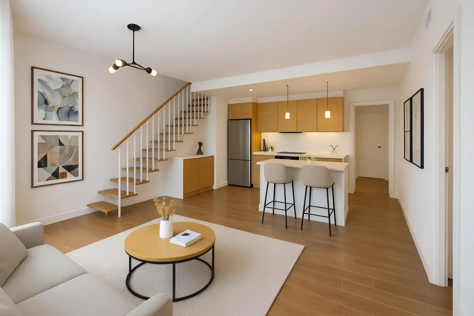 Kitchen of Duplexes for sale in Mataró  with Heating, Parquet flooring and Terrace