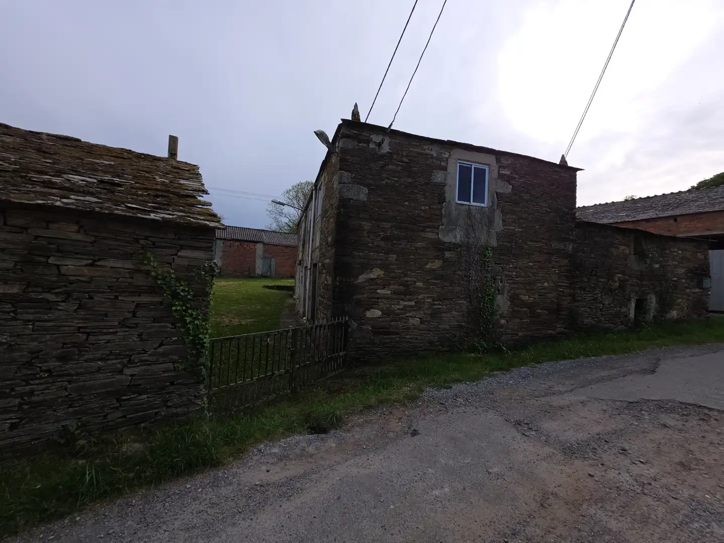 Vista exterior de Finca rústica en venda en Vilalba amb Jardí privat