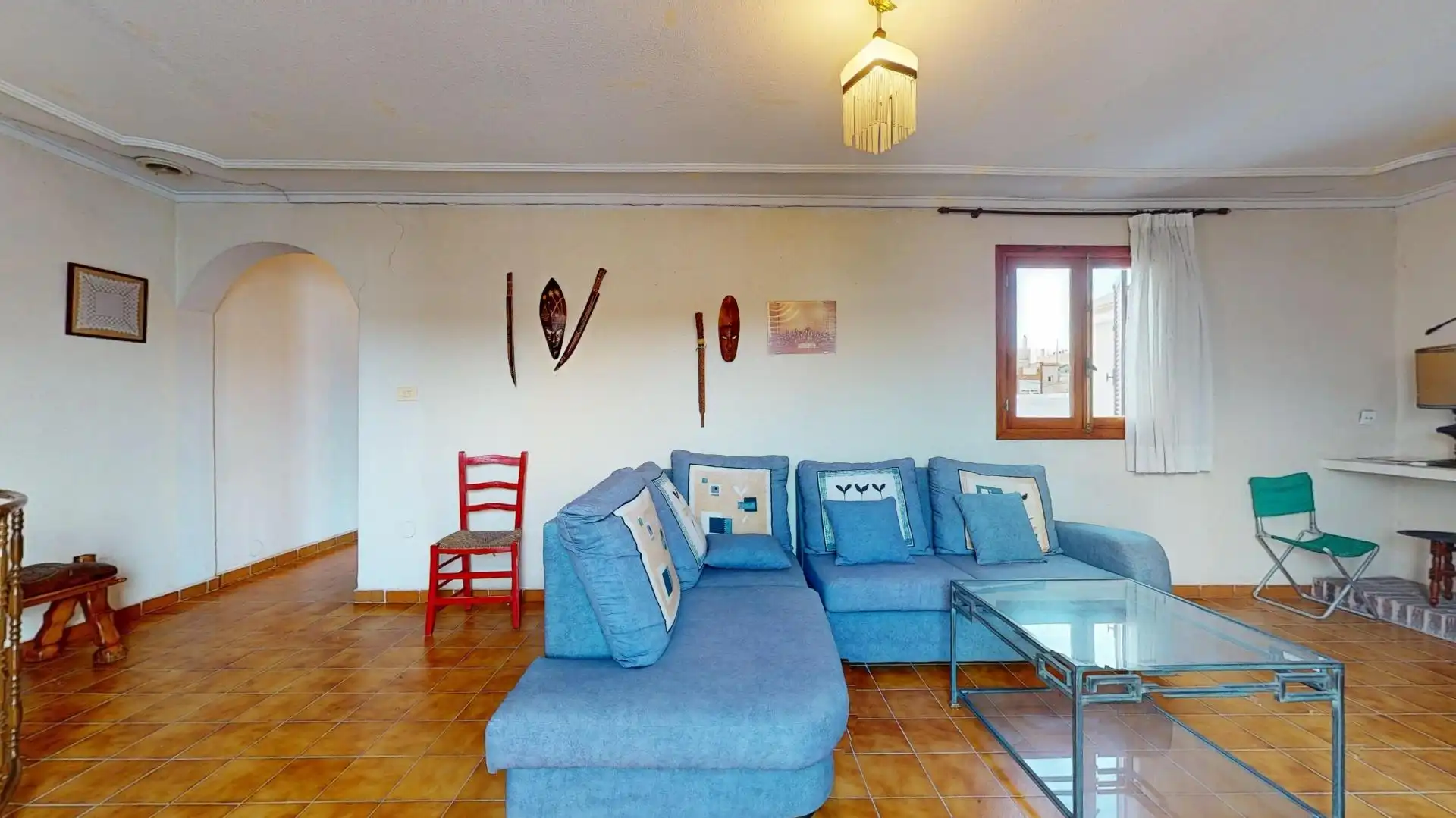 Sala d'estar de Casa o xalet en venda en Pilar de la Horadada amb Jardí privat