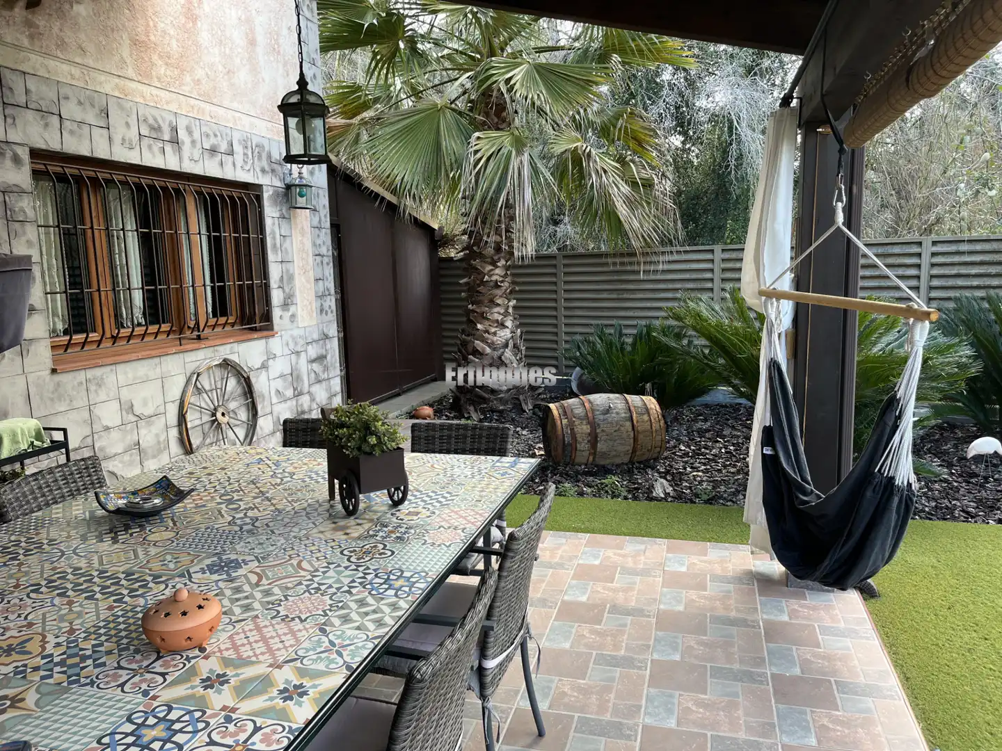 Terrasse von Haus oder Chalet zum Verkauf in Rubí mit Klimaanlage, Heizung und Privatgarten