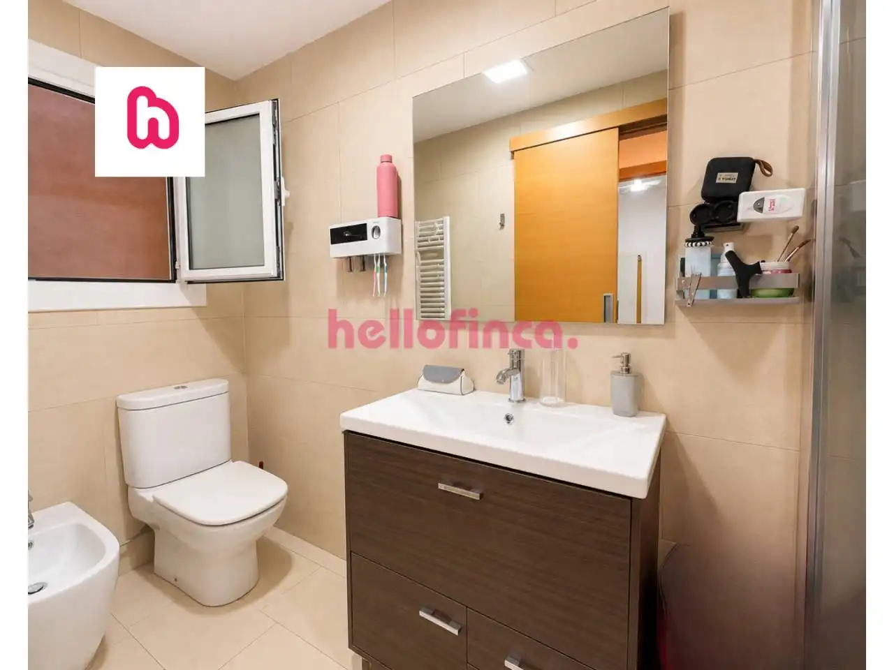 Bathroom of Flat for sale in Ripollet  with Heating, Parquet flooring and Storage room