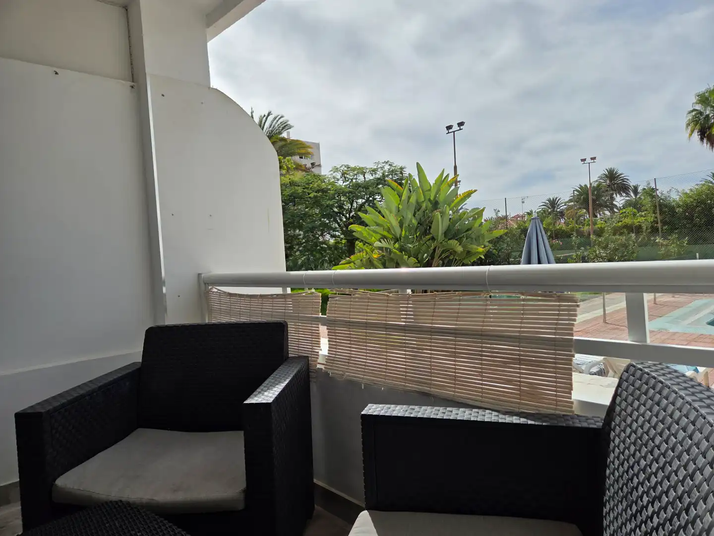Terraza de Apartamento en venta en San Bartolomé de Tirajana con Aire acondicionado, Amueblado y Lavadora