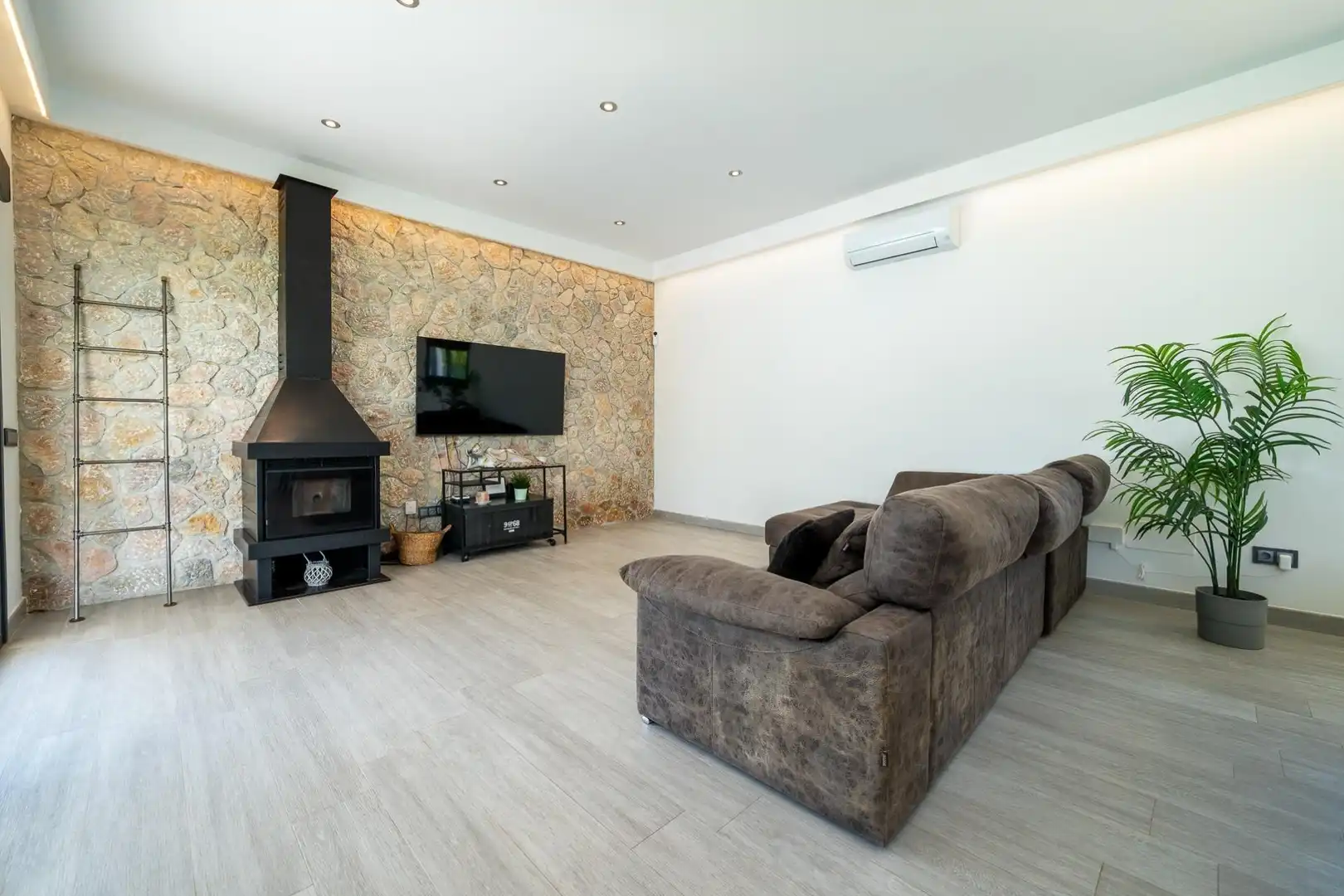 Sala de estar de Casa o chalet en venta en Llucmajor con Aire acondicionado, Calefacción y Jardín privado