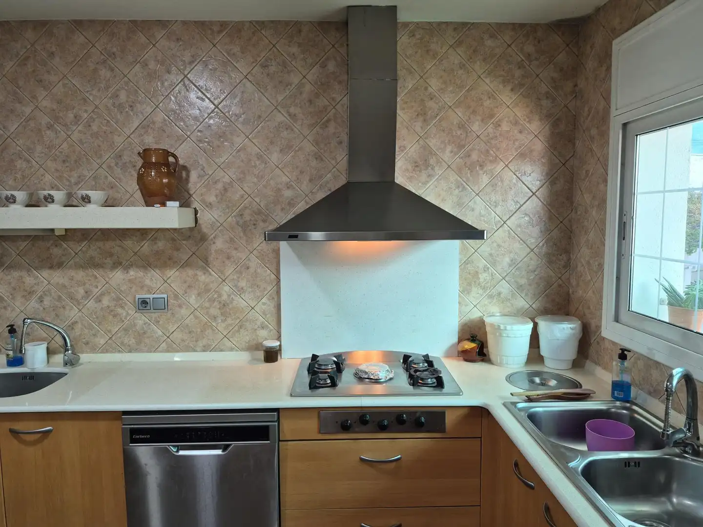 Cocina de Casa o chalet en venta en Lliçà d'Amunt con Calefacción y Jardín privado