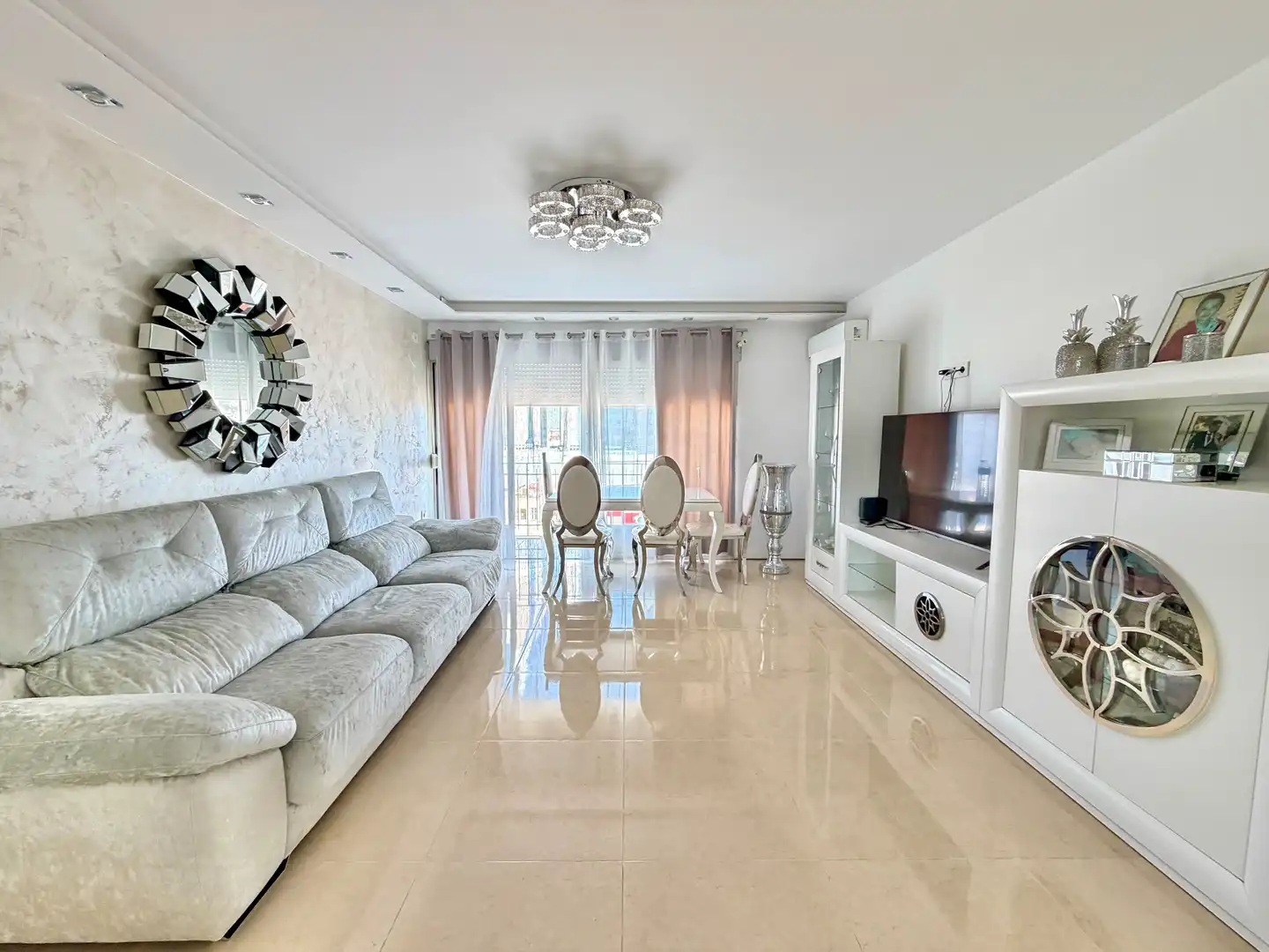 Sala de estar de Piso en venta en Murcia con Aire acondicionado