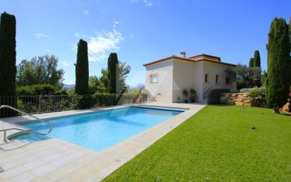 Garden of House or chalet for sale in Jávea / Xàbia  with Air Conditioner, Terrace and Swimming Pool