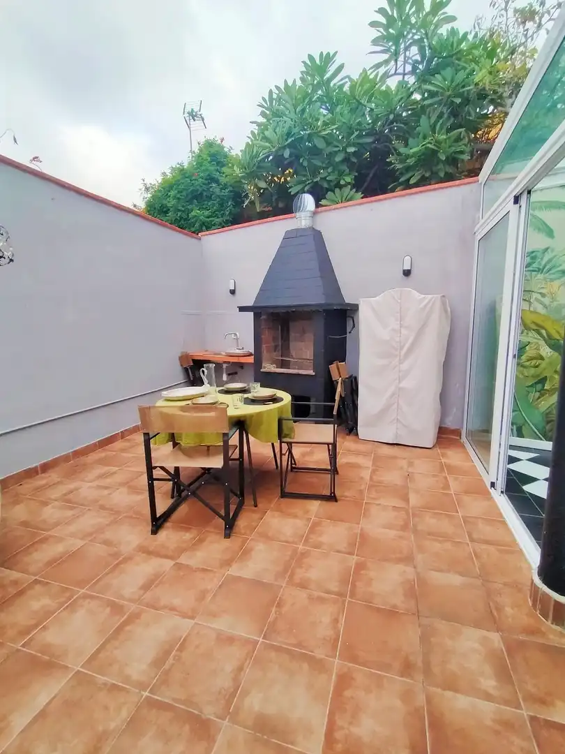 Terraza de Casa o chalet de alquiler en Puerto de la Cruz con Aire acondicionado, Calefacción y Jardín privado