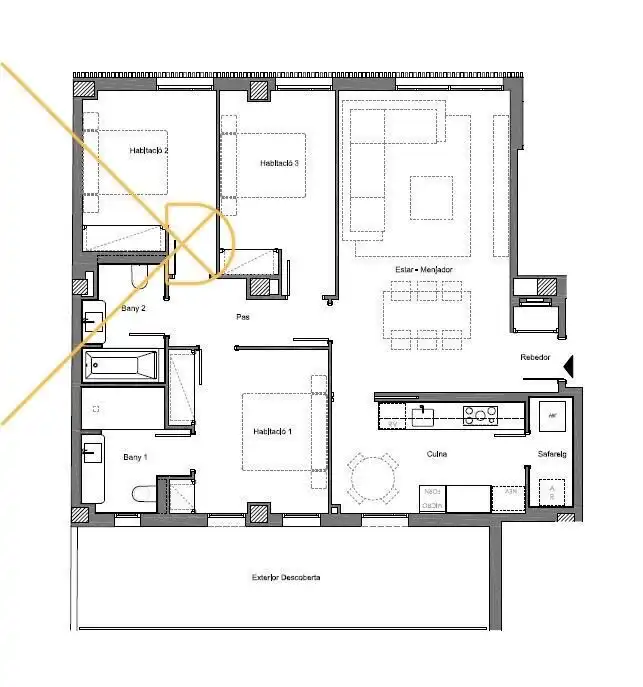 Flat for rent in Calle Santaló, Sant Gervasi- Galvany