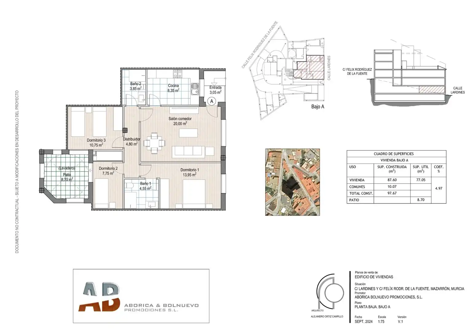 Wohnung zum Verkauf in Mazarrón Casco Urbano