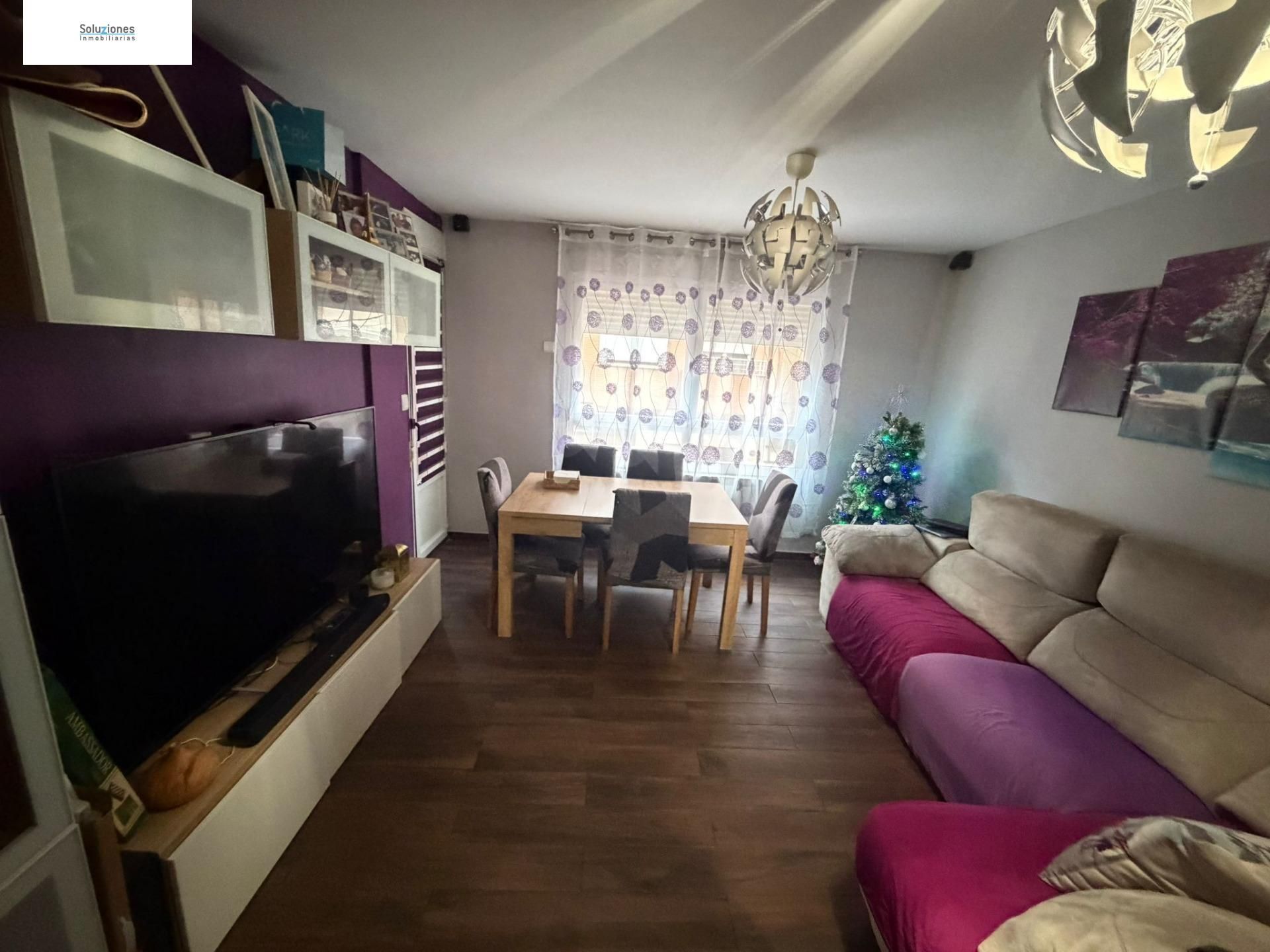 Living room of Flat for sale in  Albacete Capital  with Air Conditioner, Heating and Storage room