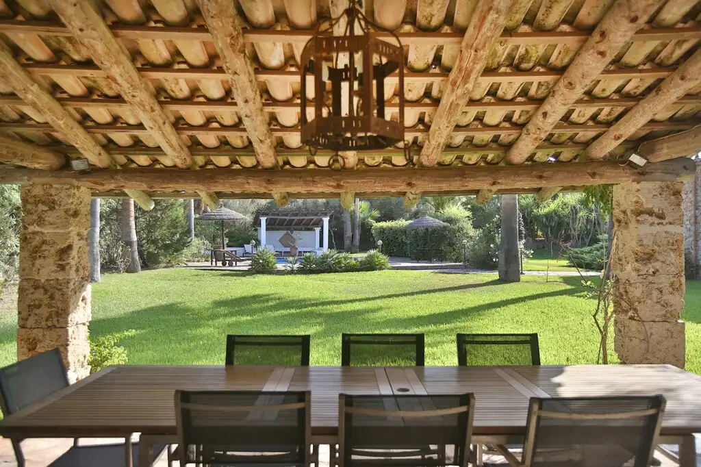 Terrace of Country homes for sale in Pollença  with Air Conditioner, Heating and Private garden