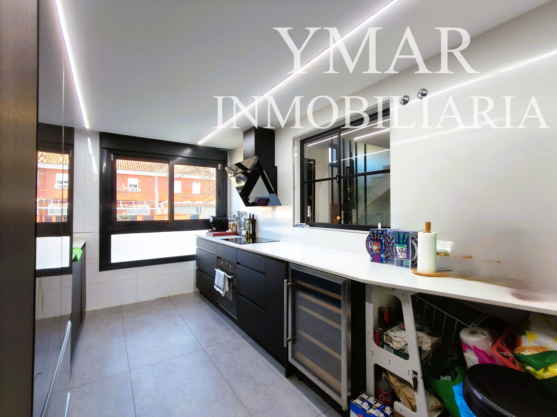 Kitchen of Single-family semi-detached for sale in Arroyomolinos (Madrid)  with Air Conditioner, Heating and Private garden
