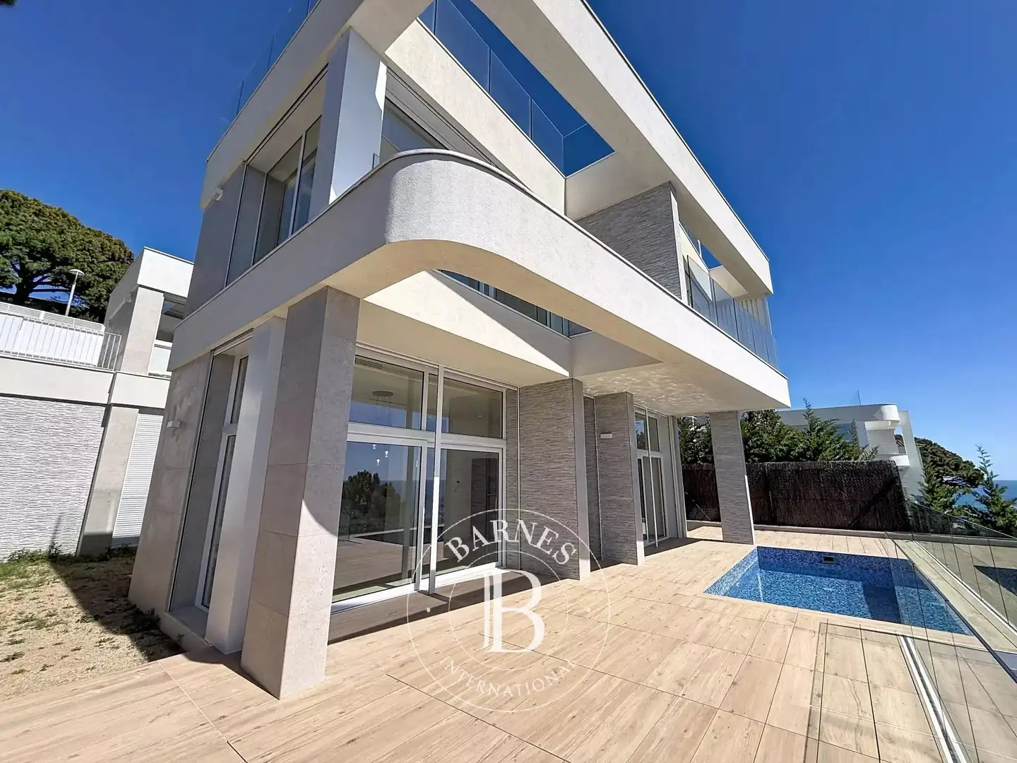 Vista exterior de Casa o chalet en venta en Arenys de Mar con Aire acondicionado, Calefacción y Terraza