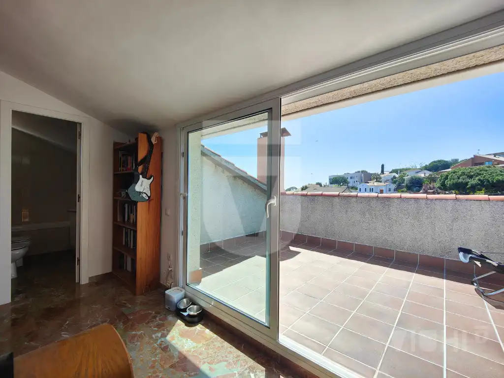Terrassa de Casa o xalet en venda en El Masnou amb Aire condicionat, Calefacció i Jardí privat
