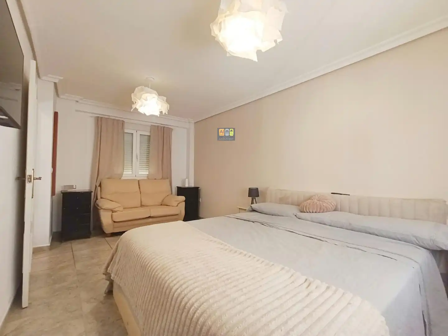 Schlafzimmer von Wohnungen zum Verkauf in Altea mit Klimaanlage, Heizung und Balkon