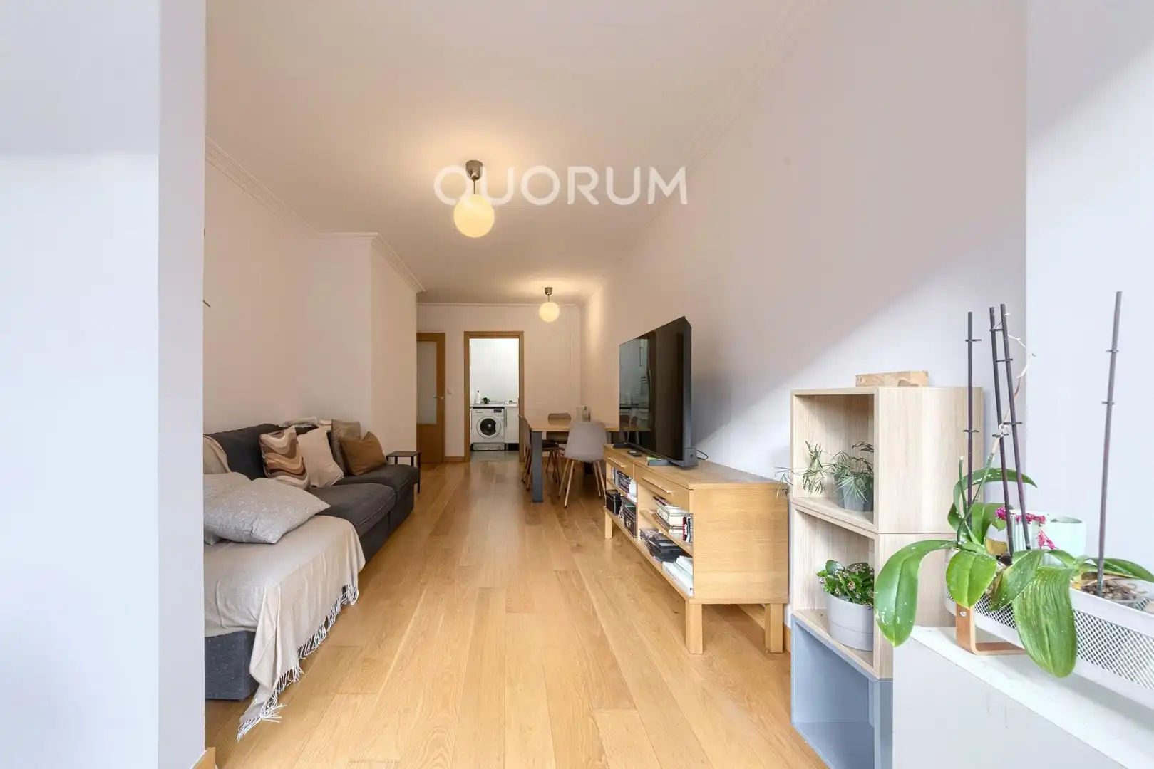 Sala de estar de Piso en venta en Bilbao  con Calefacción, Trastero y Amueblado