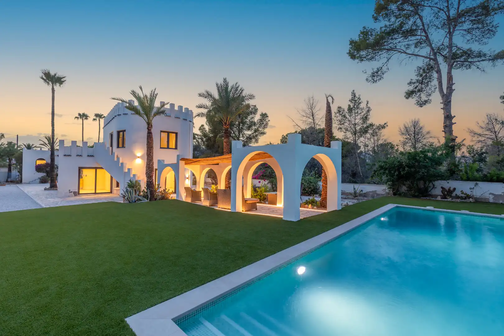 Exterior view of Houses for sale in Benidorm  with Air Conditioner, Heating and Private garden