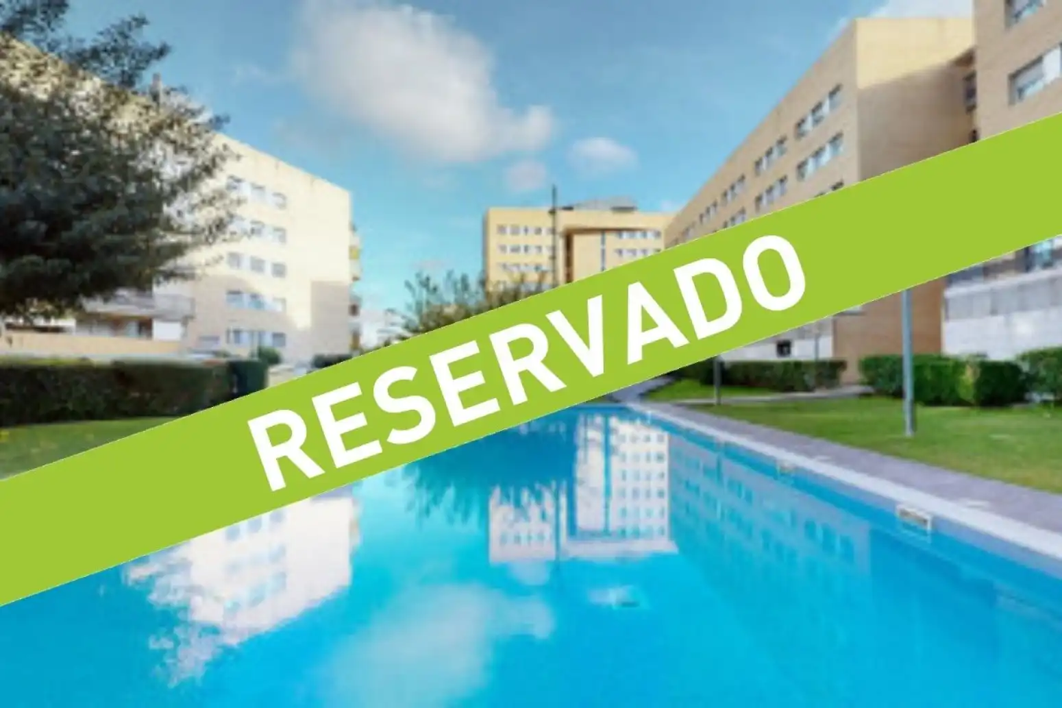 Swimming pool of Flat for sale in Viladecans  with Heating, Private garden and Parquet flooring