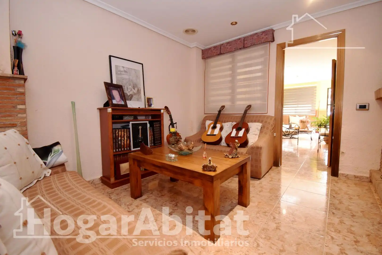 Sala de estar de Casa o chalet en venta en Almazora / Almassora con Terraza y Jacuzzi